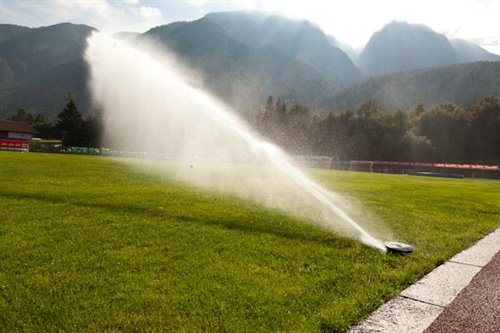 Irrigazione per aree sportive -