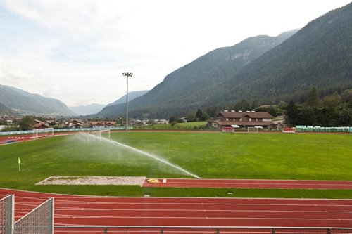 Irrigazione per aree sportive -